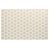 Goldene Schneeflocken Stoff (Yard (91,4 cm))