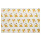 Goldene Schneeflocken Stoff (Fat Quarter (45,7 x 55,9 cm))