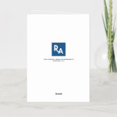 Goldene Schneeflocken Weihnachten Glücklich Neues  (Rückseite)