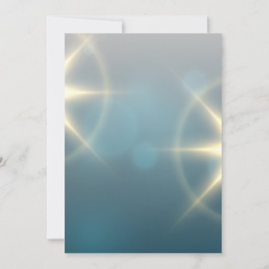 Goldene Schneeflocken, Weihnachtsgebäck der Deeers Einladung (Rückseite)