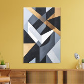 Goldene Schnittpunkte Leinwanddruck (Insitu (Wohnzimmer))
