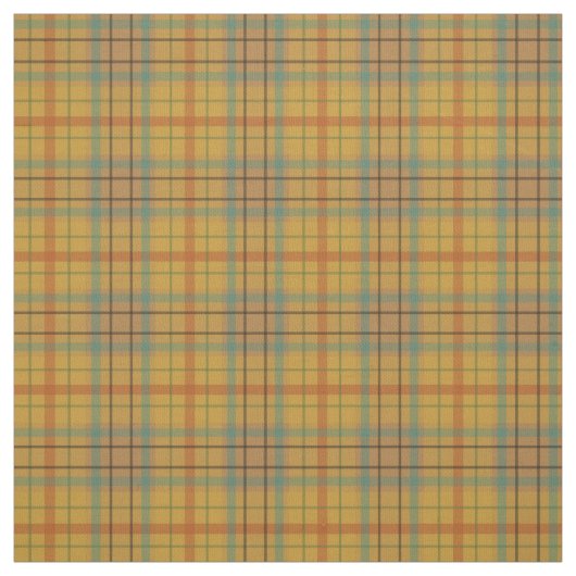 Goldene Schönheit | KARIERTE HERBSTFARBEN Stoff (Muster)