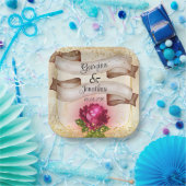 Goldene Schönheit und die Märchenmärchen Pappteller (Party)