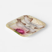 Goldene Schönheit und die Märchenmärchen Pappteller (Gewinkelt)