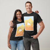 GOLDENE SCHRITTE (ORANGE) T-Shirt (Unisex)