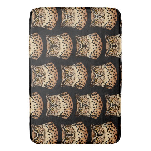 Goldene Schüssel zu Halloween, Erntedank, Herbst Badematte (Vorderseite Vertikal)