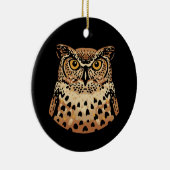 Goldene Schüssel zu Halloween, Erntedank, Herbst Keramik Ornament (Rechts)