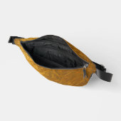 Goldene Schwarz Vintag Art Deco Populäre Kollektio Bauchtasche (Offen)