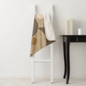 Goldene Schwarze Bögen: Abstrakt Sherpadecke (Beispiel)