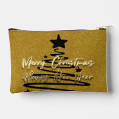 Goldene schwarze Tasche (Rückseite)