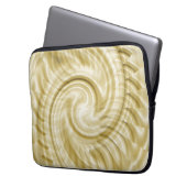 Goldene Seide.... Laptopschutzhülle (Vorderseite Links)