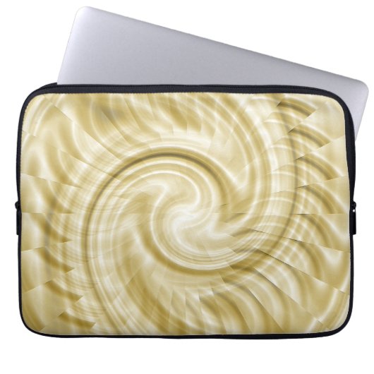 Goldene Seide.... Laptopschutzhülle (Vorderseite)