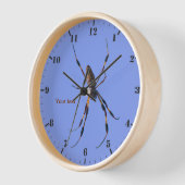 Goldene Seidenspinne Uhr (Winkel)