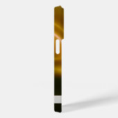 Goldene Seidenwellen Case-Mate iPhone Hülle (Rückseite / Rechts)