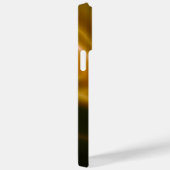 Goldene Seidenwellen Case-Mate iPhone Hülle (Rückseite / Rechts)