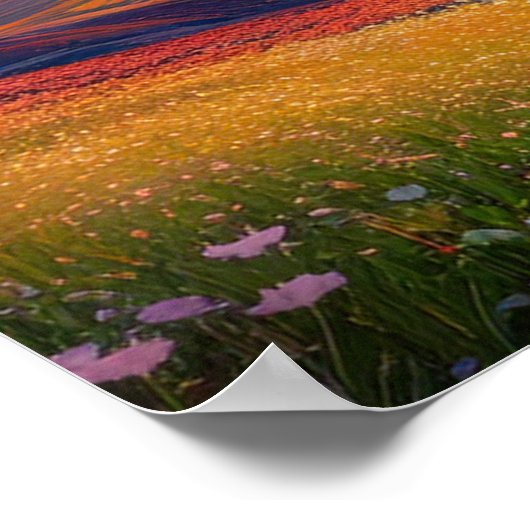 Goldene Serenade im Tal Poster (Ecke)