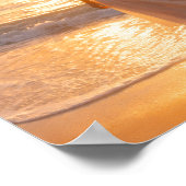 Goldene Serenität Poster (Ecke)
