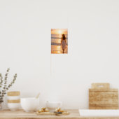 Goldene Serenität Poster (Küche)