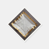 Goldene Serviette (Ecke)