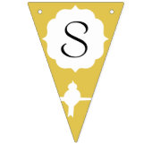 Goldene Silhouette Wimpelkette (Erste Fahne)