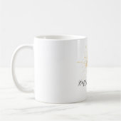 Goldene Silvester-Feier Funken Kaffeetasse (Links)
