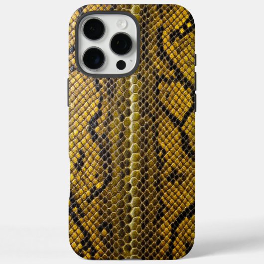 Goldene Skala: Premium-Schlangenhaut Case-Mate iPhone Hülle (Rückseite)