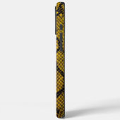 Goldene Skala: Premium-Schlangenhaut Case-Mate iPhone Hülle (Rückseite / Links)