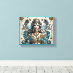 "Goldene Skalen" Leinwanddruck