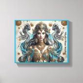 "Goldene Skalen" Leinwanddruck (Vorderseite)