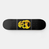 Goldene Skateboard (Horizontal)