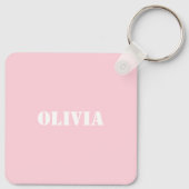 Goldene Skier und Polen | Retro Skilift Urlaub Ros Schlüsselanhänger (Rückseite)