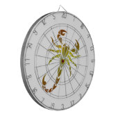 Goldene Skorpion Dartscheibe (Vorderseite Links)