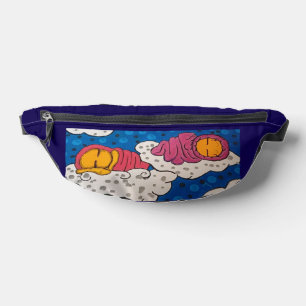 Goldene Slumme Bauchtasche