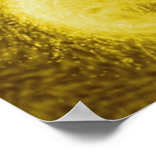 Goldene Slumme Poster (Ecke)