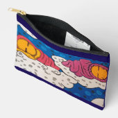 Goldene Slumme Zubehörtasche (Offen)