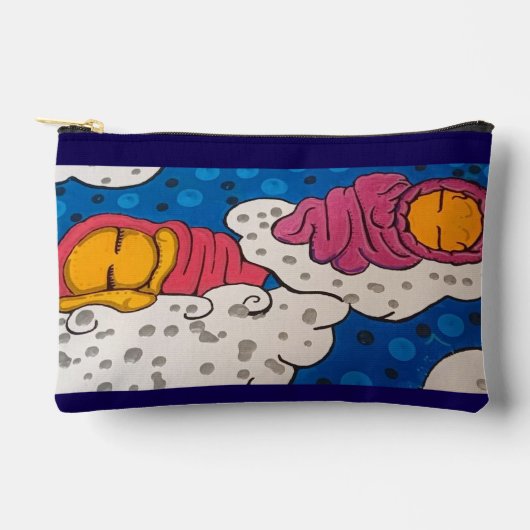 Goldene Slumme Zubehörtasche (Vorderseite)