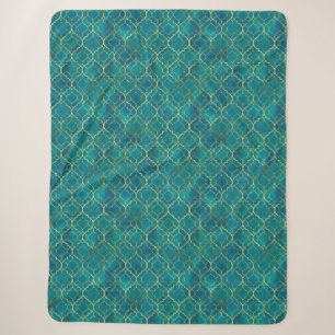Goldene Smaragd-Geometrie Sherpadecke