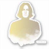 Goldene Snape Grafik Aufkleber (Vorderseite)