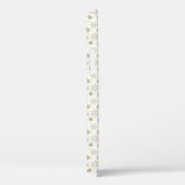 Goldene Snowflake Design Phone Case (Rückseite / Rechts)