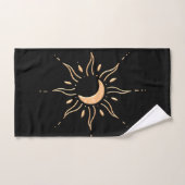 Goldene Sonne  Handtuch (Handtuch)