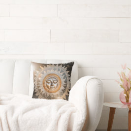 Goldene Sonne Kissen