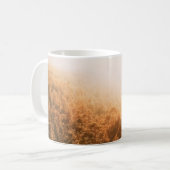 GOLDENE SONNE ÜBER EINEM WALD KAFFEETASSE (Vorderseite Links)