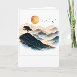 Goldene Sonnenberge Landschaft Karte