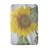 Goldene Sonnenblume Badematte (Vorderseite Vertikal)
