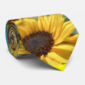 "Goldene Sonnenblume-" Krawatte/Schärpe Krawatte (Gerollt)