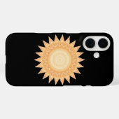 "Goldene Sonnenblume Mandala - Licht in dir" Case-Mate iPhone Hülle (Rückseite (Horizontal))