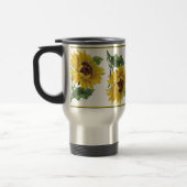 Goldene Sonnenblume Reisebecher (Links)
