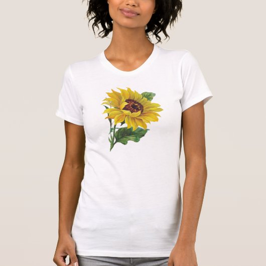 Goldene Sonnenblume T-Shirt (Vorderseite)
