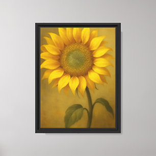 Goldene Sonnenblumen Leinwanddruck