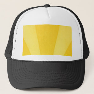 Goldene Sonnenstrahlen – Helle orangefarbene Sonne Truckerkappe